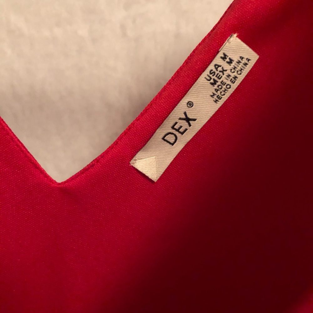 Dex Red Dress - Picture 3 of 4